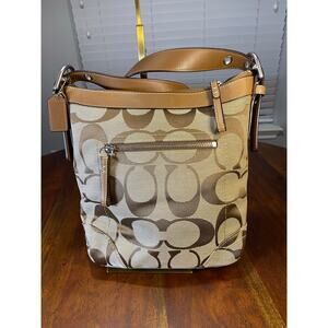 Coach Signature Convertible Crossbody/Shoulder Bag